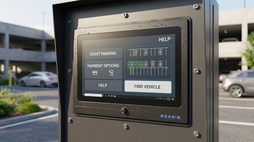 কোম্পানির সর্বশেষ সমাধান Building Smarter Parking Systems with an 18.5 Inch All In One PC