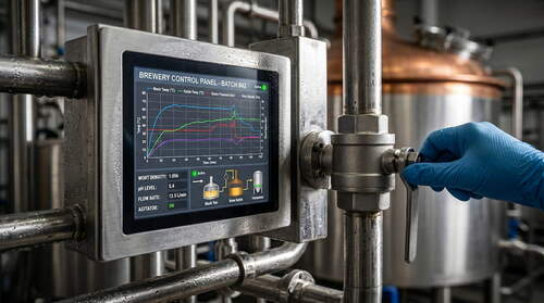 কোম্পানির সর্বশেষ সমাধান Stainless Steel Panel PCs: A Brewing Industry Computing Solution