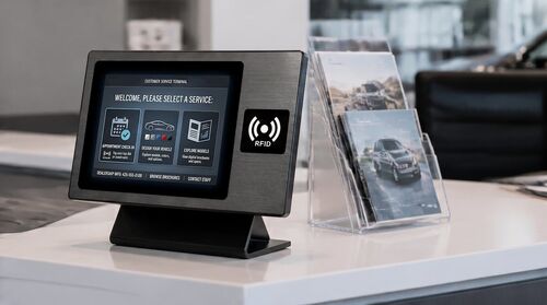 কোম্পানির সর্বশেষ সমাধান Industrial All-in-One PC Solution for Automotive 4S Stores