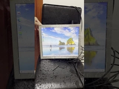 1000 নিটস সানলাইট পাঠযোগ্য স্টেইনলেস স্টিল প্যানেল পিসি 8 গিগাবাইট র্যাম Wi-Fi / ইথারনেট সংযুক্ত