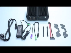 পিসিআইই ফ্যানলেস ইন্ডাস্ট্রিয়াল মিনি পিসি ইন্টেল আই৫ আই৭ জিপিআইও এলপিটি ৬ কম ২ ল্যান্স ৮ ইউএসবি বক্স