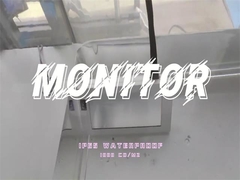 সম্পূর্ণ সিল করা ডিজাইনের সাথে সূর্যের আলো পাঠযোগ্য বহিরঙ্গন জলরোধী টাচ মনিটর