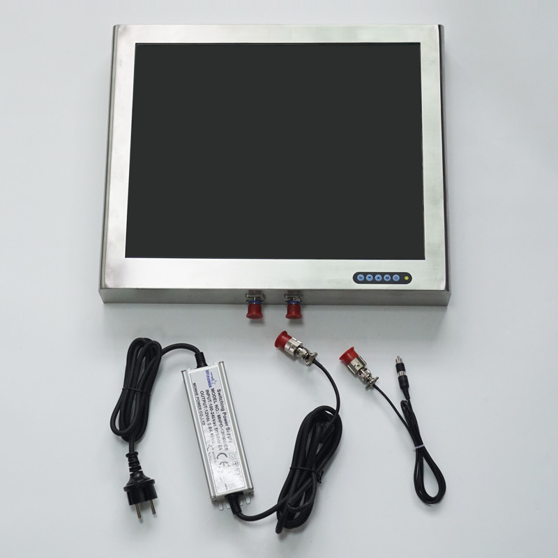 সম্পূর্ণ IP67 ইন্ডাস্ট্রিয়াল LCD প্যানেল মনিটর 1000 Nits 3mm AF গ্লাস