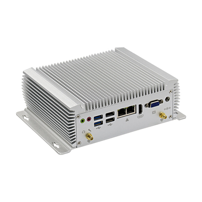 12V ইন্ডাস্ট্রিয়াল বক্স PC X86 এমবেডেড কম্পিউটার মিনি PC 6 COM 8 USB সহ RS232 RS485 RS422