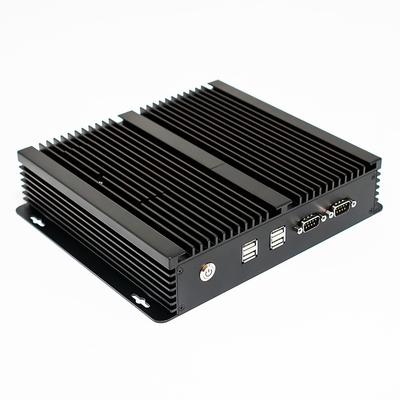 Core I3 10110U ফ্যানলেস মিনি পিসি DDR4L SODIMM ডুয়াল ল্যান বেয়ারবোন সিস্টেম মিনি পিসি