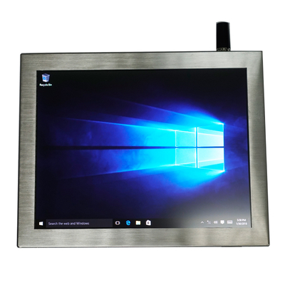 ইনটেল কোর I3/I5/I7 16GB RAM সহ প্রতিরোধী/ক্যাপাসিটিভ স্টেইনলেস স্টীল টাচ প্যানেল কম্পিউটার