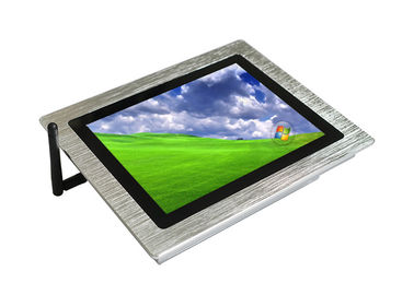 ভালো দাম অ্যালুমিনিয়াম খাদ Fanless শিল্পকৌশল টাচ প্যানেল পিসি 8 ইঞ্চি J1900 CPU নিরবধি ডিজাইন অনলাইন