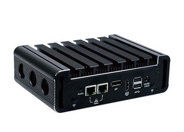 পেশাদার Fanless শিল্পকৌশল মিনি পিসি সিপিইউ I3 6100U এবং ডিপি পোর্ট সঙ্গে