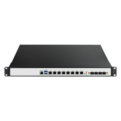 1U Pfsense OS ফায়ারওয়াল সার্ভার পিসি নেটওয়ার্ক অ্যাপ্লায়েন্স ওয়্যারলেস মিনি পিসি 4x10G নেটওয়ার্ক