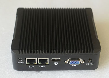 Fanless এমবেডেড শিল্পকৌশল Fanless মিনি পিসি 2 গিগাবাইট 4 গিগাবাইট 8 গিগাবাইট র্যাম ঐচ্ছিক নিম্ন শক্তি খরচ