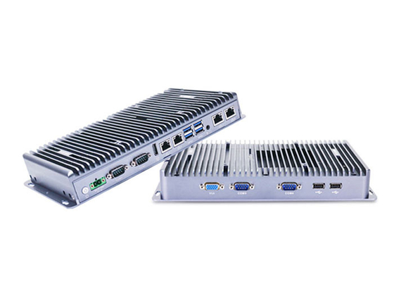 UHD গ্রাফিক্স I7 8565U ইন্ডাস্ট্রিয়াল মিনি পিসি ফ্যানলেস এমবেডেড কম্পিউটার TPM সহ