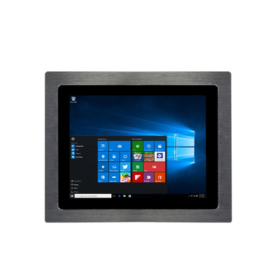 ভালো দাম 1000nits ক্যাপাসিটিভ রাগড প্যানেল PC IP65 অ্যালুমিনিয়াম অ্যালয় 25W ফ্যানলেস অনলাইন