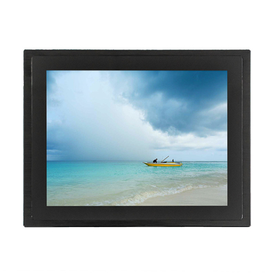 ভালো দাম অ্যালুমিনিয়াম অ্যালয় ক্যাপাসিটিভ টাচ মনিটর 1024×768px DC12V HDMI অনলাইন